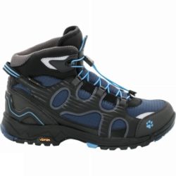 Jack Wolfskin Womens Crosswind WT Texapore Mid Boot Black/Light Sky